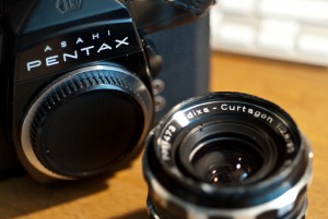 Schneider-Kreuznach Edixa-Curtagon 35mm F2.8 Curtagon and Spotmatic